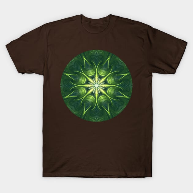 Fractal Mandala T-Shirt by Manafold